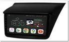 Перехідна рамка для магнітоли MITSUBISHI Pajero 2013+Sport (9")(BLACK) MT-314 фото