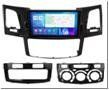 Перехідна рамка для магнітоли TOYOTA Fortuner/Hilux 2008-2014 9" BLACK MT-571 фото